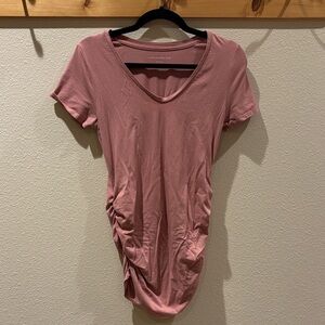 A Pea in the Pod Dusty Rose Short Sleeve Tee